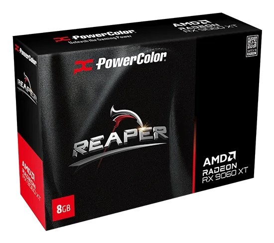 Karta graf. PowerColor RX9060XT 8G-A