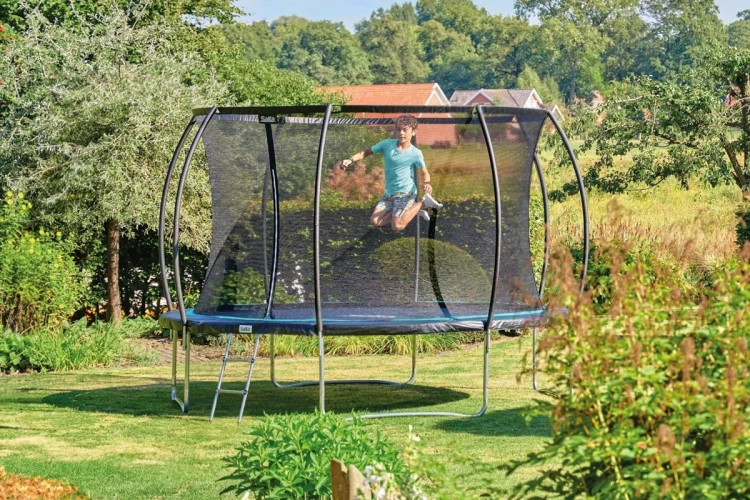 Trampolina Salta Cosmos - 427 cm czarna