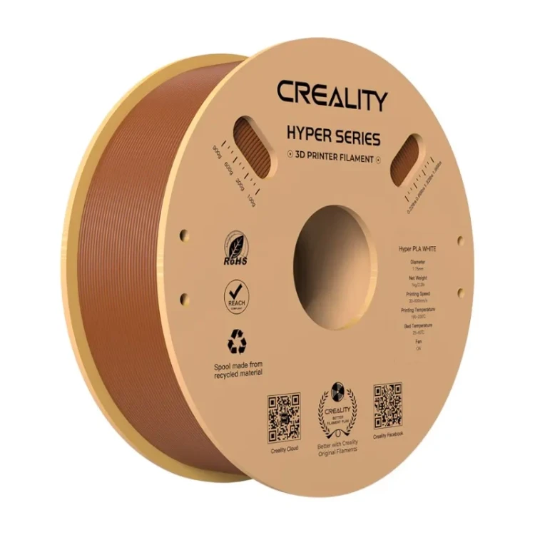 Filament CREALITY Hyper PLA (brązowy)