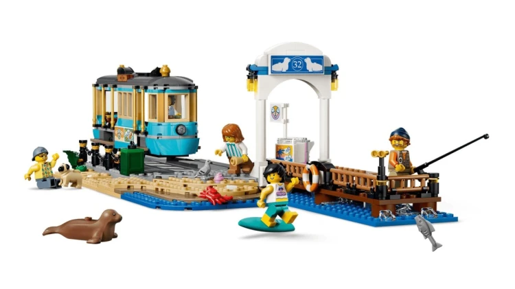 LEGO City 60506 - Tramwaj przy plaży