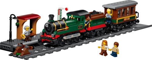 LEGO City 60511 - Retro pociąg z lokomotywą parową