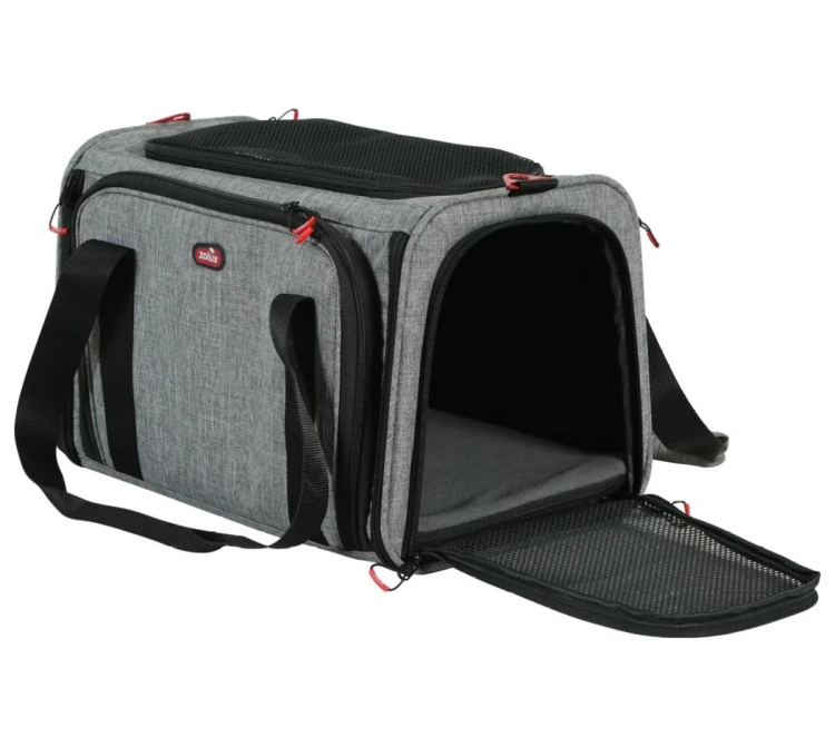 ZOLUX Torba transportowa z dodatkową przestrzenią NOMAD M 44×28×28 cm