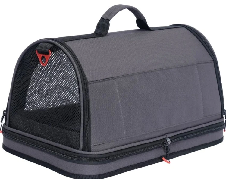 ZOLUX Torba transportowa dla psa i kota wzmocniona NOMAD M czarna 44,5×28×25