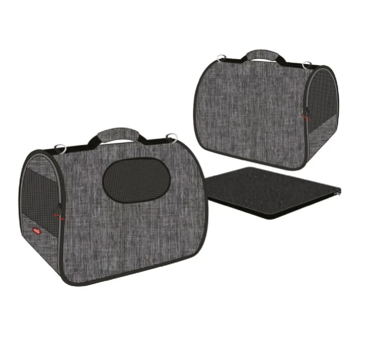 ZOLUX Torba transportowa dla psa i kota NOMAD M szara 43,5x25x28,5cm