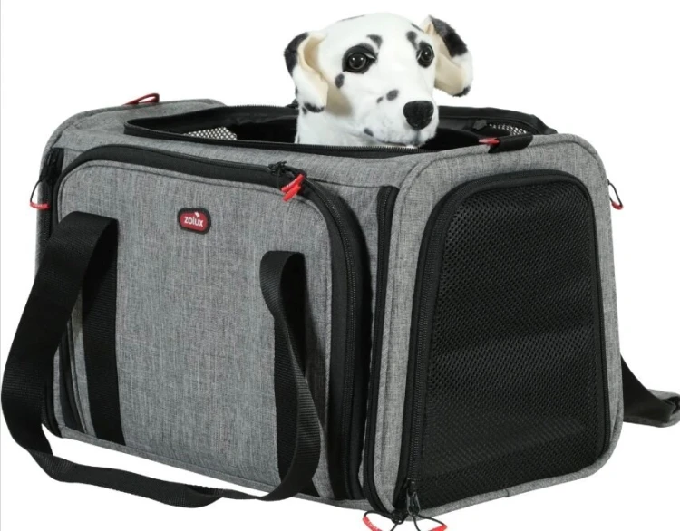 ZOLUX Torba transportowa z dodatkową przestrzenią NOMAD L 48×30,8×30,5 cm