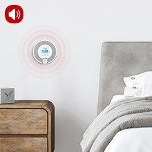 X-Sense CO03D-W detektor dymu Detektor tlenku węgla Interconnectable Bezprzewodowy