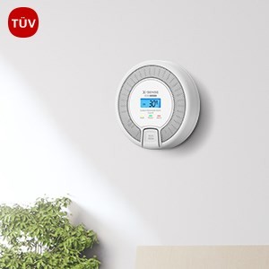 X-Sense CO03D-W detektor dymu Detektor tlenku węgla Interconnectable Bezprzewodowy