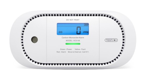 X-Sense XC01-M inteligentny czujnik dymu Detektor tlenku węgla Interconnectable Połączenia bezprzewodowe