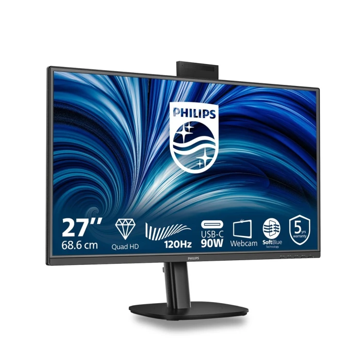 Philips 3000 series 27B2U3601H/00 monitor komputerowy 68,6 cm (27") 2560 x 1440 px Quad HD LCD Czarny