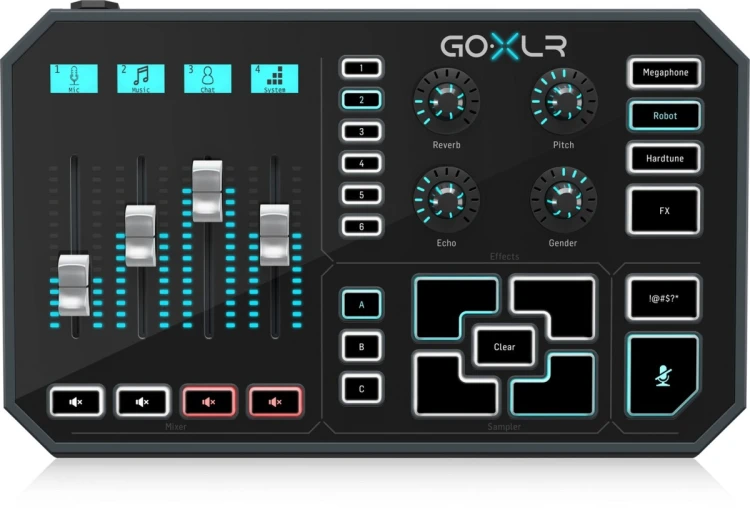 TC Helicon GO XLR – Mikser i sampler do streamingu