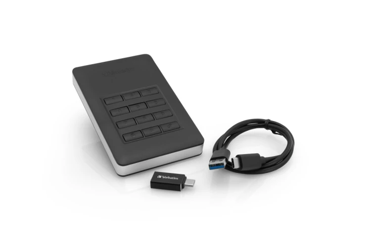 Dysk zewnętrzny 2TB USB 3 z klawiaturą STORE NGO SECURE HDD