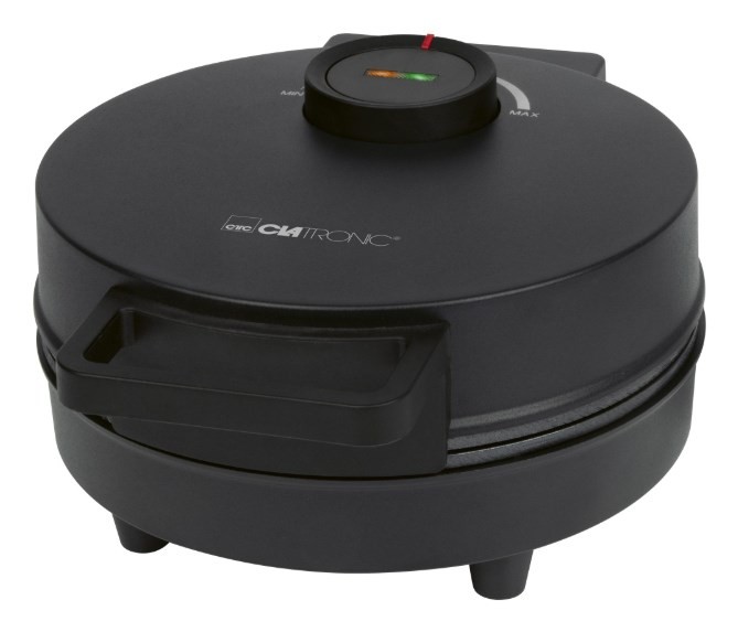Gofrownica serduszkowa WA 3832 CLATRONIC czarna