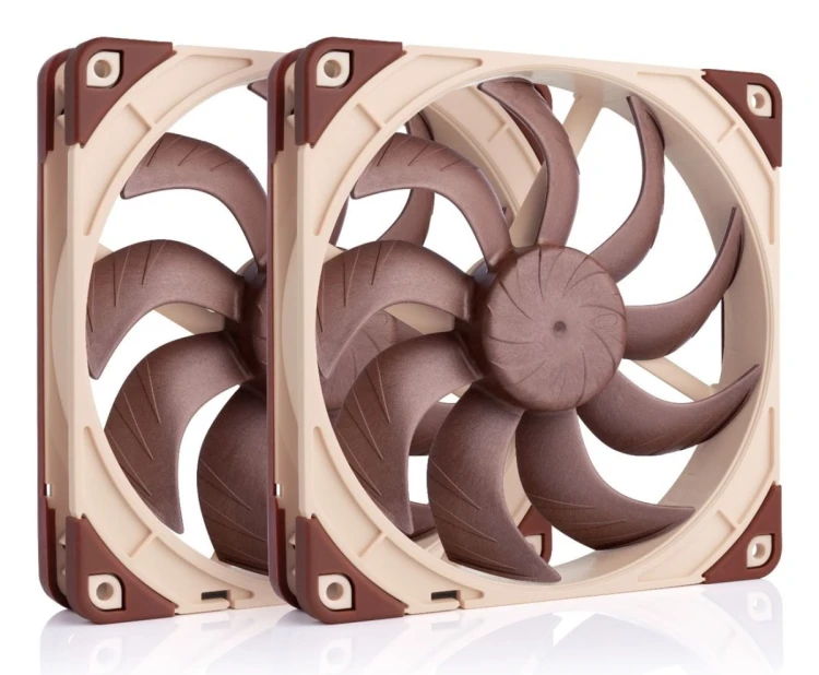 Noctua 140mm NF-A14x25 G2 PWM Sx2 PP - zestaw dwóch wentylatorów