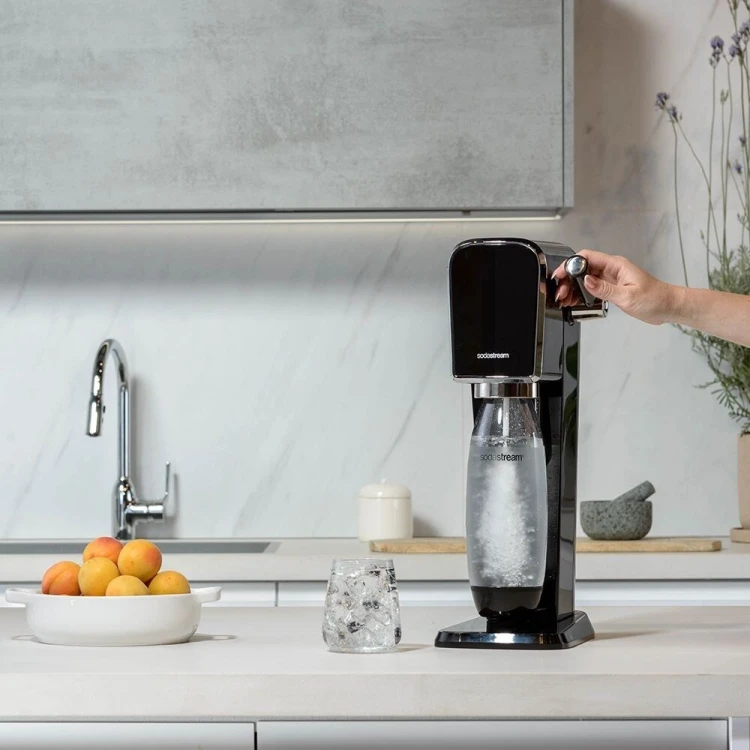 SodaStream ART Czarny, Stal