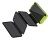 RealPower PB-20000 Solar 20000 mAh Bezprzewodowe ładowanie Czarny, Zielony