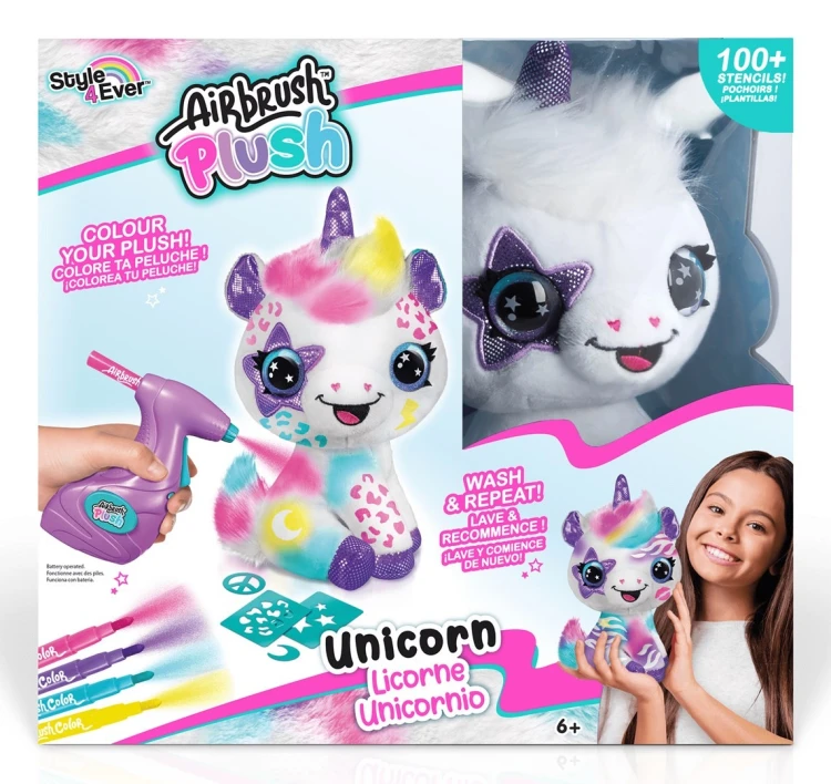 Canaltoys Airbrush Pluszowy jednorożec