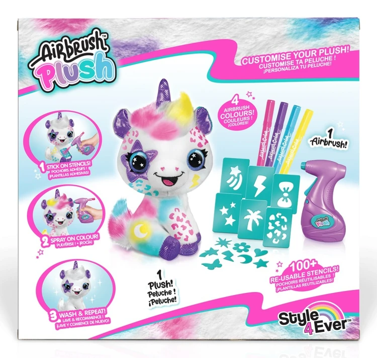 Canaltoys Airbrush Pluszowy jednorożec