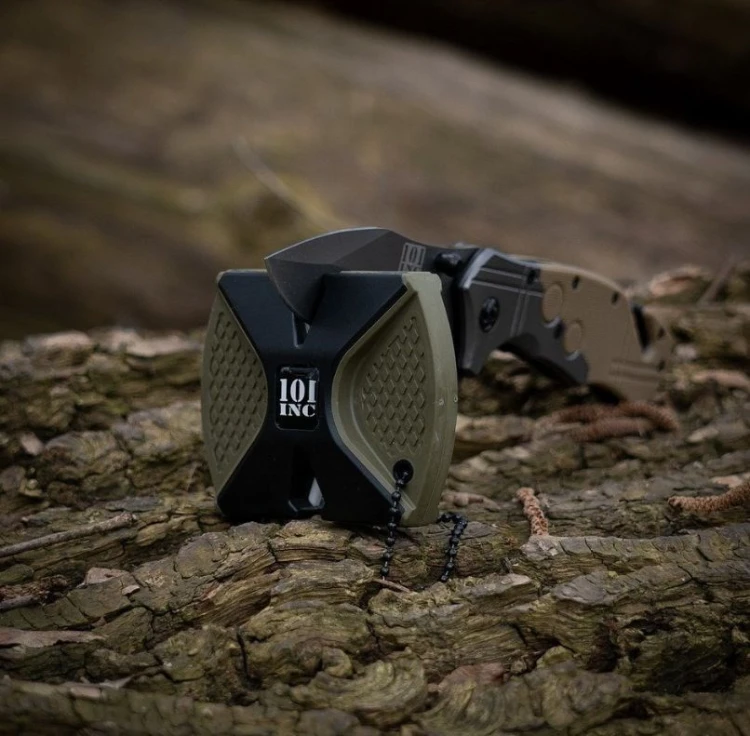 Nóż Commander Rescue 101 INC Black/Tan