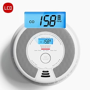 X-Sense SC07-W detektor dymu Detektor tlenku węgla Interconnectable Bezprzewodowy