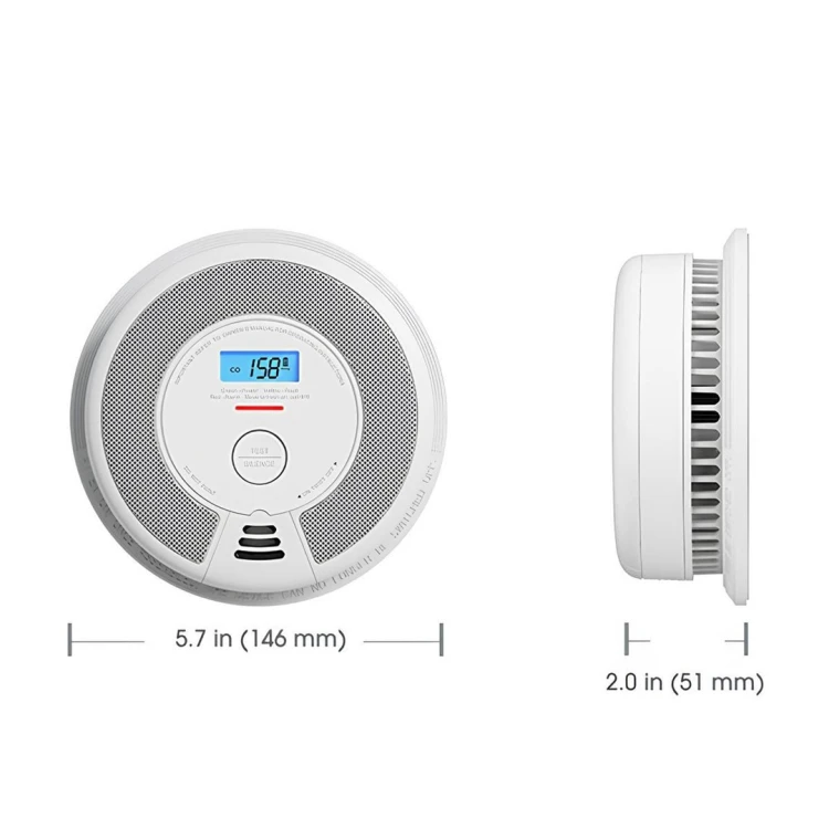X-Sense SC07-W detektor dymu Detektor tlenku węgla Interconnectable Bezprzewodowy