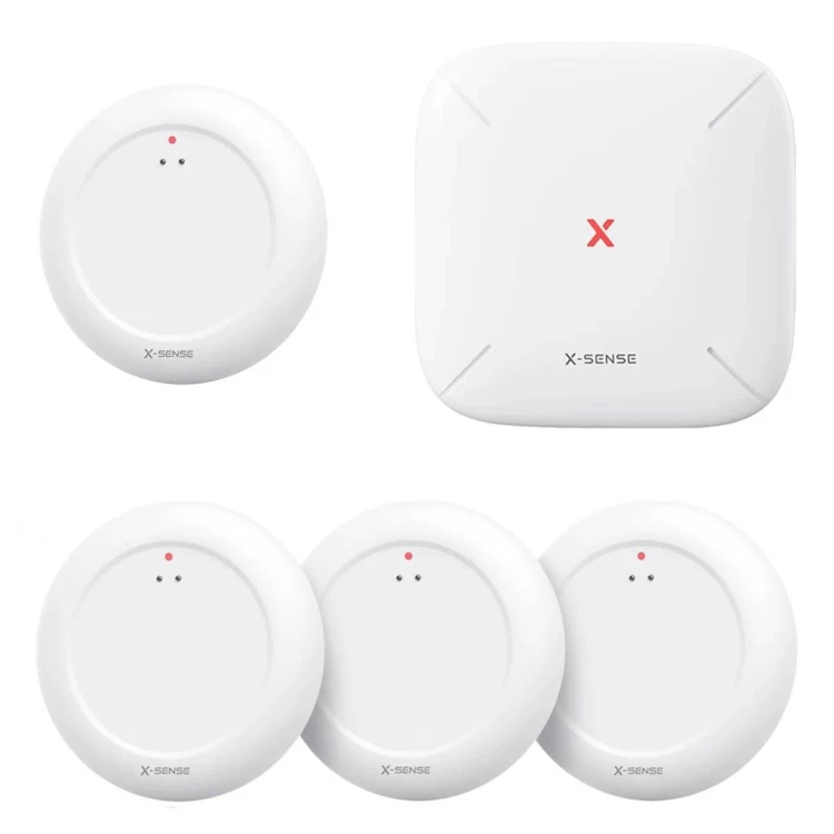 X-Sense SWS0A41 detektor wycieków cieczy Bateria 4 szt.
