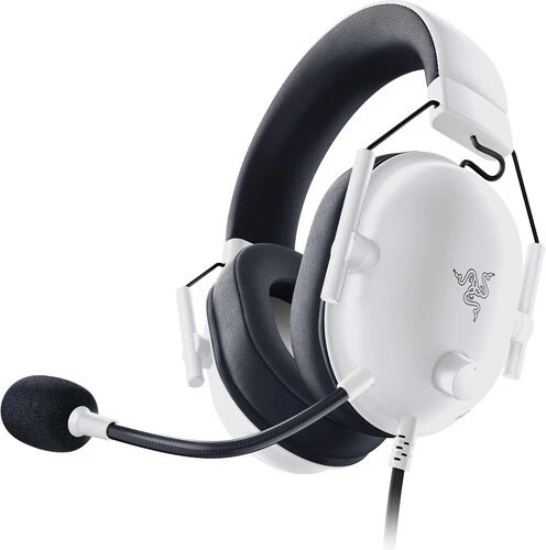 Razer Blackshark V2 X Zestaw słuchawkowy Przewodowa Opaska na głowę Gaming Czarny, Biały