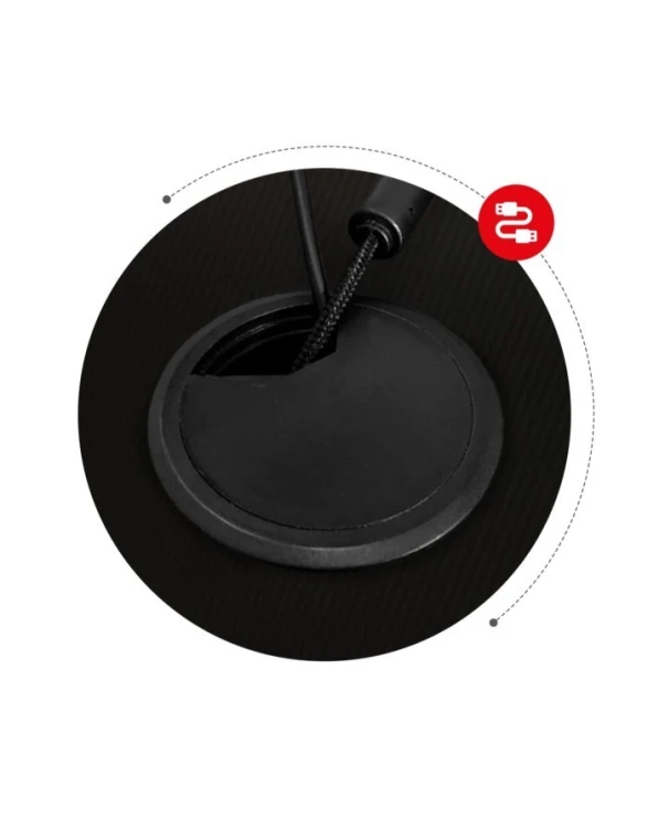 BIURKO GAMINGOWE HUZARO HERO 8.5 BLACK