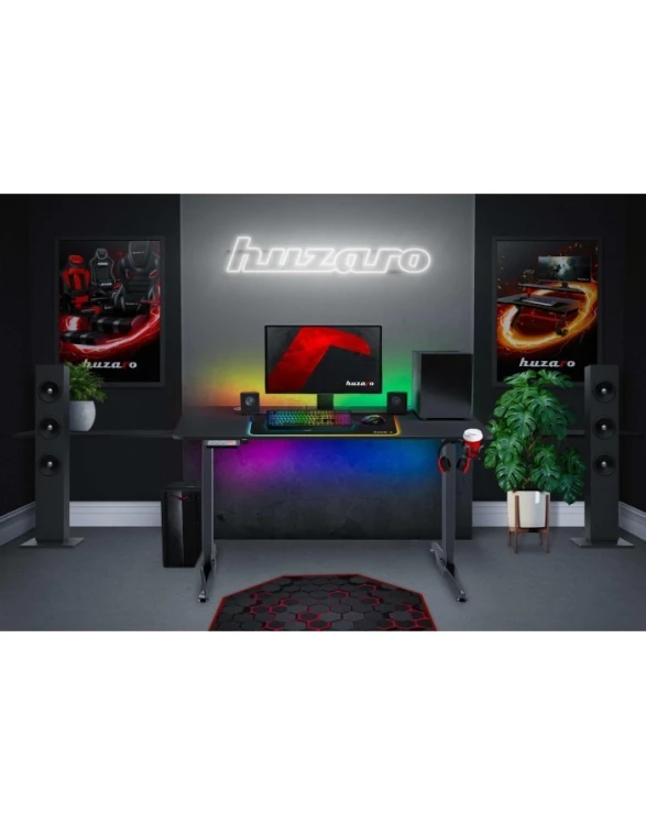 BIURKO GAMINGOWE HUZARO HERO 8.5 BLACK