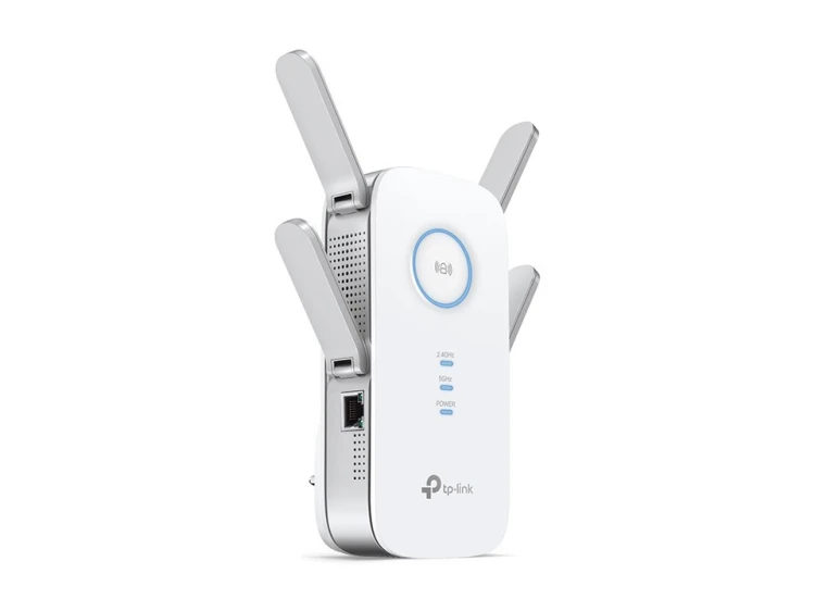 TP-LINK RE650 Nadajnik sieciowy Biały 10, 100, 1000 Mbit/s