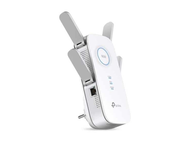 TP-LINK RE650 Nadajnik sieciowy Biały 10, 100, 1000 Mbit/s
