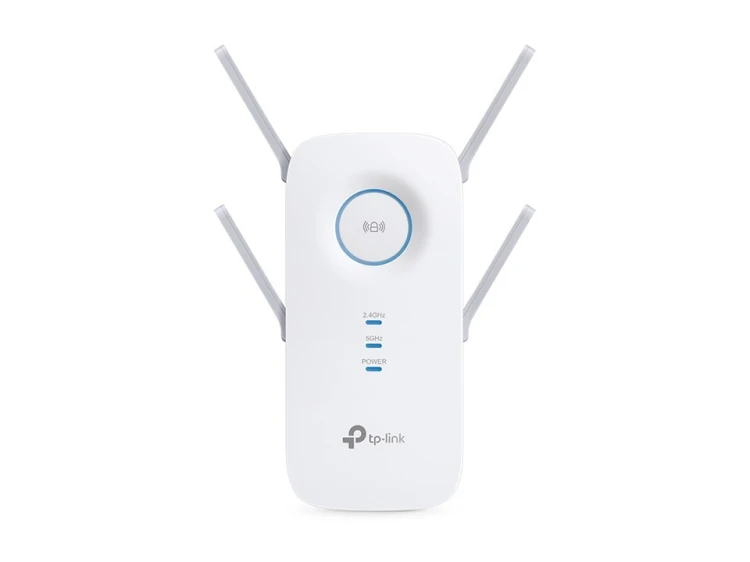 TP-LINK RE650 Nadajnik sieciowy Biały 10, 100, 1000 Mbit/s