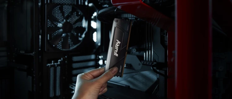 Kingston Technology FURY Beast 64GB 3200MT/s DDR4 CL16 DIMM (Zestaw 2) RGB