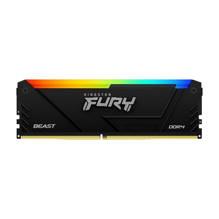 Kingston Technology FURY Beast 64GB 3200MT/s DDR4 CL16 DIMM (Zestaw 2) RGB