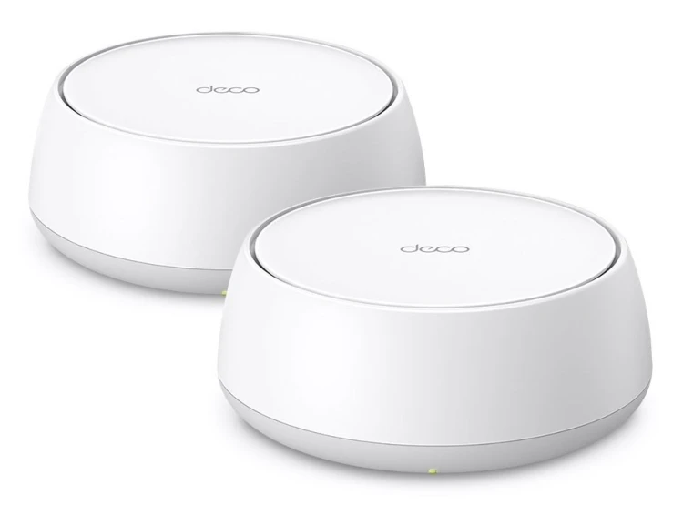TP-Link DECO BE25(2-PACK) siatkowy system wi-fi Dual-band (2.4 GHz/5 GHz) Wi-Fi 7 (802.11be) Biały Wewnętrzny
