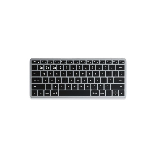 Klawiatura Satechi Slim X1 - klawiatura Bluetooth do trzech urządzeń USB-C US (space gray)