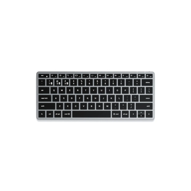 Klawiatura Satechi Slim X1 - klawiatura Bluetooth do trzech urządzeń USB-C US (space gray)