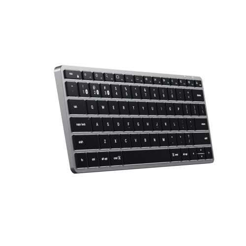 Klawiatura Satechi Slim X1 - klawiatura Bluetooth do trzech urządzeń USB-C US (space gray)