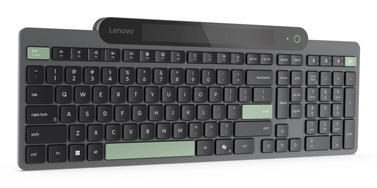 Lenovo Self-Charging Bluetooth Keyboard-US English 4Y41R69489