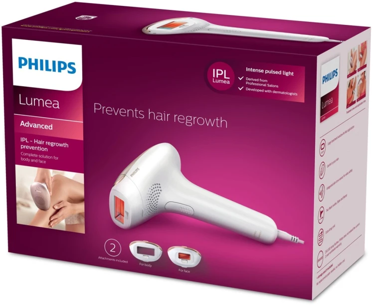 Philips Lumea Advanced SC1997/00 Urządzenie IPL do depilacji światłem