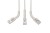 Kabel krosowy DIGITUS abw.CAT 6A F/FTP miedziany, 5m, szary 10 sztuk