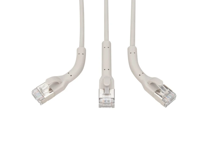 Kabel krosowy DIGITUS abw.CAT 6A F/FTP miedziany, 5m, szary 10 sztuk