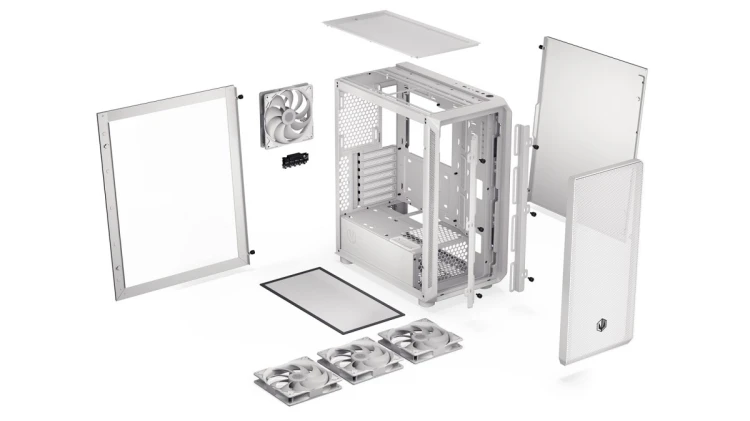 ENDORFY ARX 500 ARGB White Midi Tower Biały