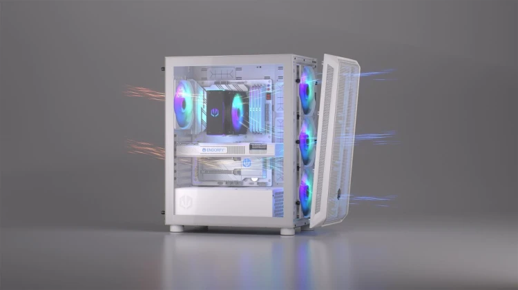 ENDORFY ARX 500 ARGB White Midi Tower Biały