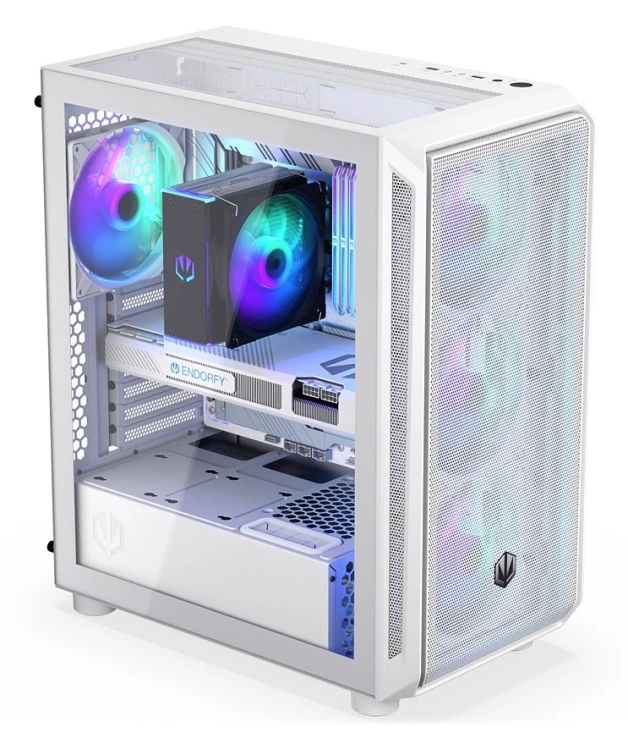 ENDORFY ARX 500 ARGB White Midi Tower Biały