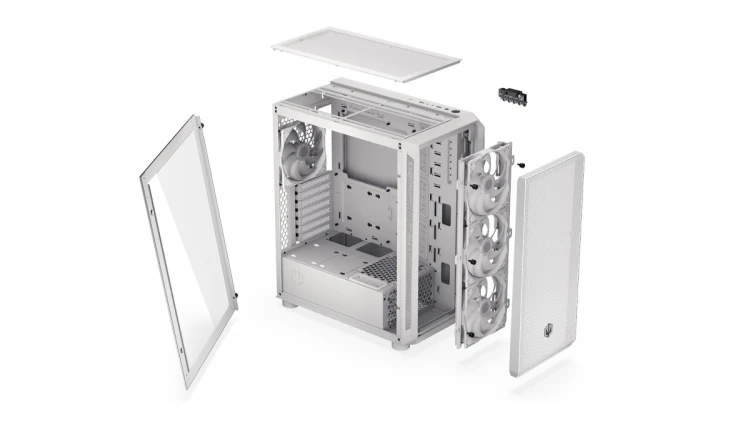 ENDORFY ARX 500 ARGB White Midi Tower Biały