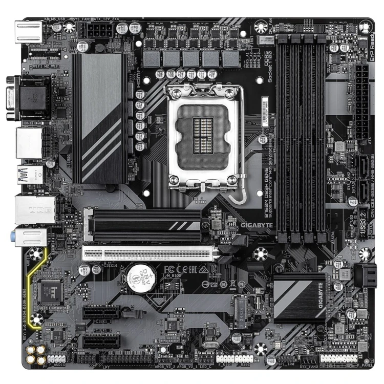 GIGABYTE B760M DS3H GEN5 płyta główna Intel B760 Express LGA 1700 micro ATX