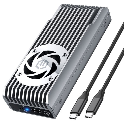 GRAUGEAR G-M206-20G-F obudowa do dysków twardych Obudowa SSD Szary M.2