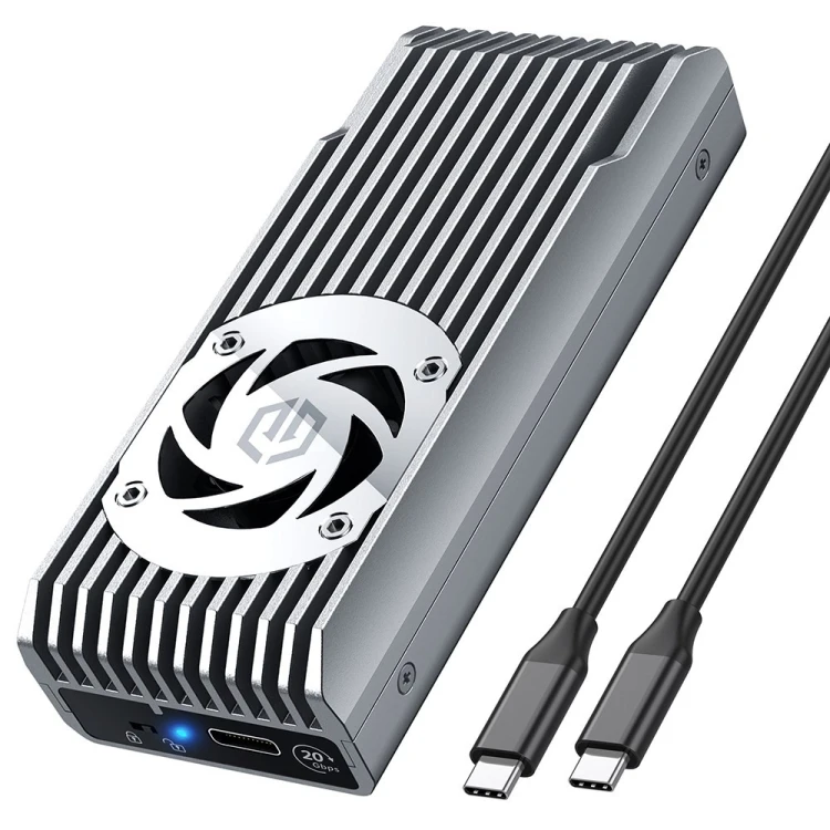 GRAUGEAR G-M206-20G-F obudowa do dysków twardych Obudowa SSD Szary M.2