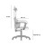 Fotel gamingowy Huzaro Force 2.7 Grey