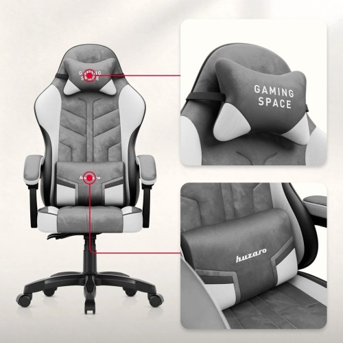 Fotel gamingowy Huzaro Force 2.7 Grey